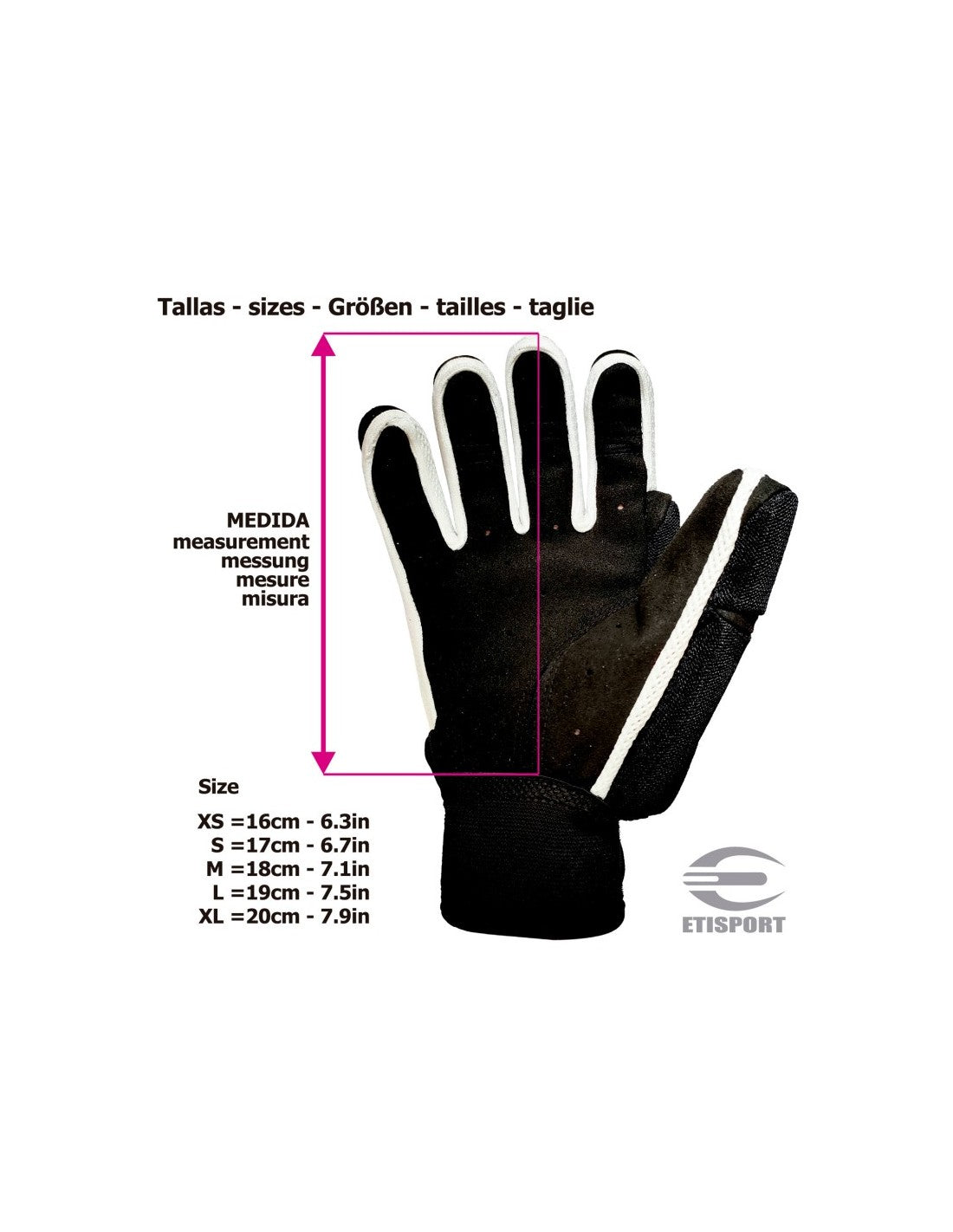 Guantes de Hockey Patines Profesional ETISPORT 2K24