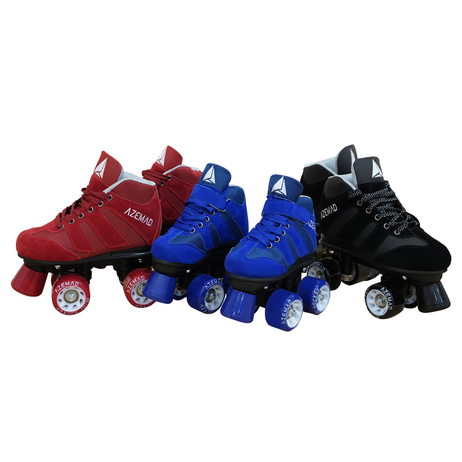 Patins De Hockey American Ice Force - Speed Skates - Taille 2, Noir, Enfant